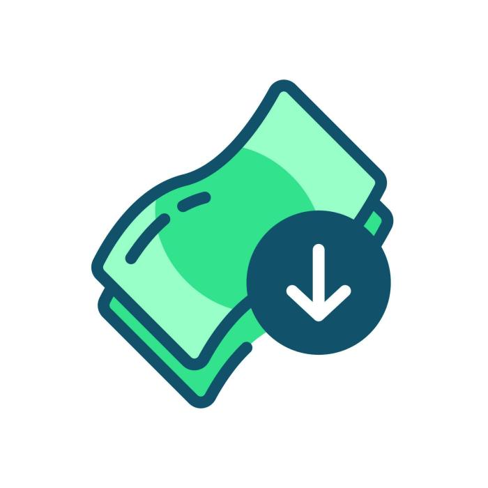 Cheap, low price icon concept illustration linear design vector eps10 ... Affordable dust proof